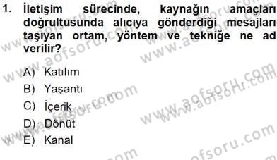 Okulöncesinde Öğretim Teknolojisi Ve Materyal Tasarımı Dersi Ara Sınavı Deneme Sınav Soruları 1. Soru