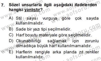 Okulöncesinde Öğretim Teknolojisi Ve Materyal Tasarımı Dersi Ara Sınavı Deneme Sınav Soruları 7. Soru