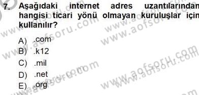 Okulöncesinde Öğretim Teknolojisi Ve Materyal Tasarımı Dersi 2013 - 2014 Yılı Tek Ders Sınav Soruları 7. Soru