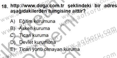 Okulöncesinde Öğretim Teknolojisi Ve Materyal Tasarımı Dersi Ara Sınavı Deneme Sınav Soruları 18. Soru
