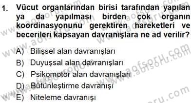 Okulöncesinde Öğretim Teknolojisi Ve Materyal Tasarımı Dersi 2014 - 2015 Yılı (Final) Dönem Sonu Sınav Soruları 1. Soru