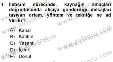 Okulöncesinde Öğretim Teknolojisi Ve Materyal Tasarımı Dersi Ara Sınavı Deneme Sınav Soruları 1. Soru