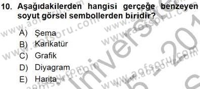Okulöncesinde Öğretim Teknolojisi Ve Materyal Tasarımı Dersi Ara Sınavı Deneme Sınav Soruları 10. Soru