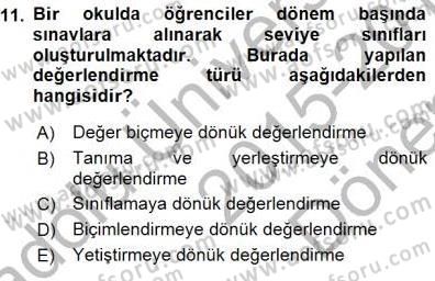 Okulöncesinde Öğretim Teknolojisi Ve Materyal Tasarımı Dersi 2015 - 2016 Yılı (Final) Dönem Sonu Sınav Soruları 11. Soru