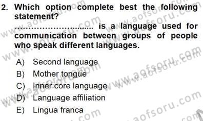 Özel Öğretim Yöntemleri Dersi 2015 - 2016 Yılı (Final) Dönem Sonu Sınav Soruları 2. Soru