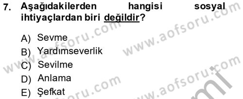 Kişisel Satış Teknikleri Dersi 2013 - 2014 Yılı (Final) Dönem Sonu Sınav Soruları 7. Soru