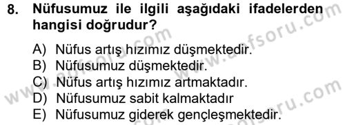 Perakendeciliğe Giriş Dersi 2012 - 2013 Yılı (Vize) Ara Sınav Soruları 8. Soru