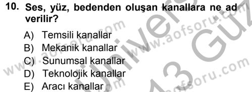 Perakendecilikte Müşteri İlişkileri Yönetimi Dersi Ara Sınavı Deneme Sınav Soruları 10. Soru