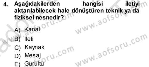 Perakendecilikte Müşteri İlişkileri Yönetimi Dersi 2013 - 2014 Yılı Tek Ders Sınav Soruları 4. Soru