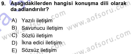 Perakendecilikte Müşteri İlişkileri Yönetimi Dersi 2015 - 2016 Yılı (Vize) Ara Sınav Soruları 9. Soru