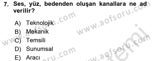 Perakendecilikte Müşteri İlişkileri Yönetimi Dersi 2016 - 2017 Yılı (Vize) Ara Sınav Soruları 7. Soru
