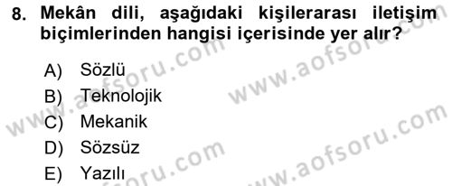Perakendecilikte Müşteri İlişkileri Yönetimi Dersi Ara Sınavı Deneme Sınav Soruları 8. Soru