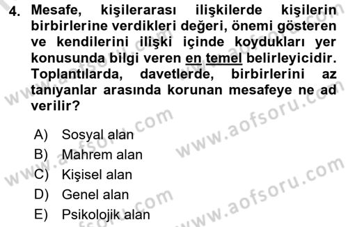 Perakendecilikte Müşteri İlişkileri Yönetimi Dersi 2022 - 2023 Yılı (Final) Dönem Sonu Sınav Soruları 4. Soru