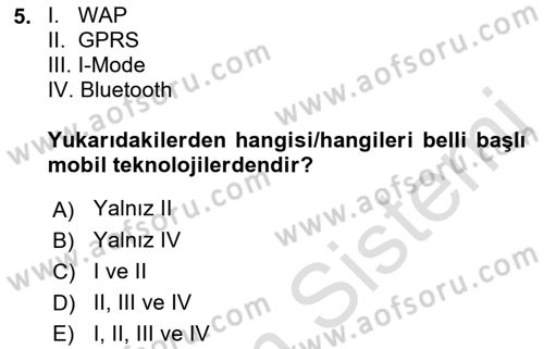 Perakendecilikte Müşteri İlişkileri Yönetimi Dersi 2022 - 2023 Yılı (Final) Dönem Sonu Sınav Soruları 5. Soru