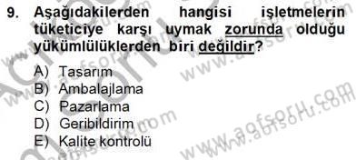 Organizasyonlarda Davranış Dersi 2012 - 2013 Yılı (Final) Dönem Sonu Sınav Soruları 9. Soru
