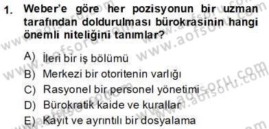 Organizasyonlarda Davranış Dersi 2013 - 2014 Yılı (Final) Dönem Sonu Sınav Soruları 1. Soru