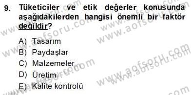 Organizasyonlarda Davranış Dersi 2013 - 2014 Yılı (Final) Dönem Sonu Sınav Soruları 9. Soru