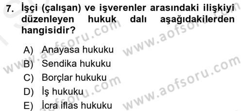 Perakende Yönetimi Dersi 2016 - 2017 Yılı (Final) Dönem Sonu Sınav Soruları 7. Soru