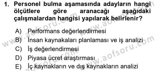 Perakende Yönetimi Dersi 2017 - 2018 Yılı (Final) Dönem Sonu Sınav Soruları 1. Soru