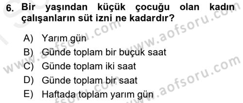 Perakende Yönetimi Dersi 2018 - 2019 Yılı (Final) Dönem Sonu Sınav Soruları 6. Soru