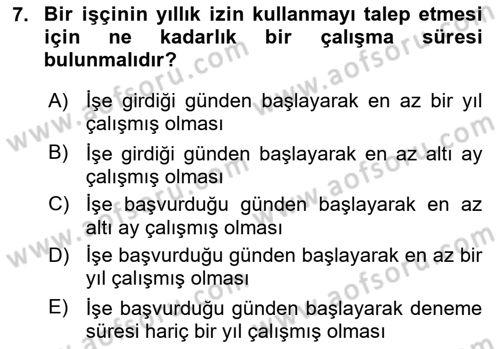 Perakende Yönetimi Dersi 2018 - 2019 Yılı (Final) Dönem Sonu Sınav Soruları 7. Soru