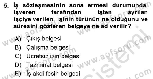 Perakende Yönetimi Dersi 2021 - 2022 Yılı (Final) Dönem Sonu Sınav Soruları 5. Soru