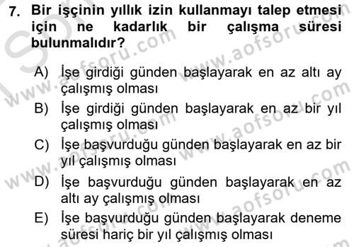 Perakende Yönetimi Dersi 2021 - 2022 Yılı (Final) Dönem Sonu Sınav Soruları 7. Soru
