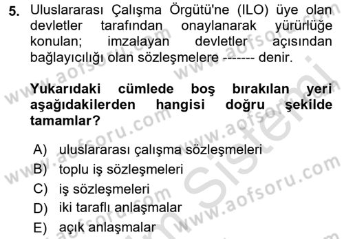 Perakende Yönetimi Dersi 2023 - 2024 Yılı (Final) Dönem Sonu Sınav Soruları 5. Soru