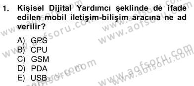 Teknoloji Perakendeciliği Dersi 2012 - 2013 Yılı (Vize) Ara Sınav Soruları 1. Soru