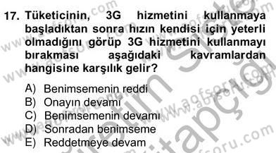 Teknoloji Perakendeciliği Dersi 2012 - 2013 Yılı (Vize) Ara Sınav Soruları 17. Soru