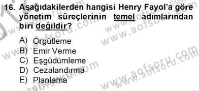 Teknoloji Perakendeciliği Dersi 2012 - 2013 Yılı (Final) Dönem Sonu Sınav Soruları 16. Soru