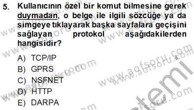 Teknoloji Perakendeciliği Dersi 2014 - 2015 Yılı (Vize) Ara Sınav Soruları 5. Soru