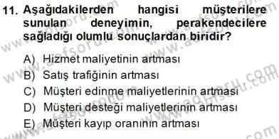 Teknoloji Perakendeciliği Dersi 2014 - 2015 Yılı (Final) Dönem Sonu Sınav Soruları 11. Soru