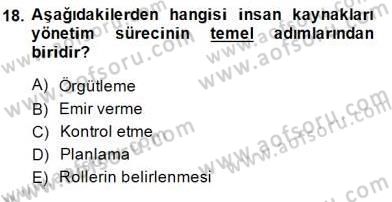 Teknoloji Perakendeciliği Dersi 2014 - 2015 Yılı (Final) Dönem Sonu Sınav Soruları 18. Soru
