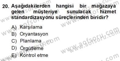 Teknoloji Perakendeciliği Dersi 2014 - 2015 Yılı (Final) Dönem Sonu Sınav Soruları 20. Soru
