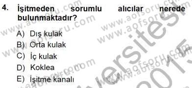 Psikolojiye Giriş Dersi 2014 - 2015 Yılı (Final) Dönem Sonu Sınav Soruları 4. Soru