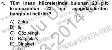 Eğitim Psikolojisi Dersi 2013 - 2014 Yılı (Vize) Ara Sınavı 4. Soru