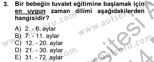 Eğitim Psikolojisi Dersi 2013 - 2014 Yılı (Final) Dönem Sonu Sınav Soruları 3. Soru