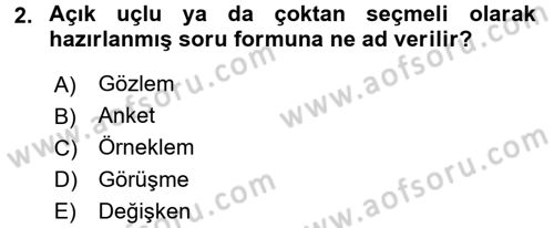 Sosyal Psikoloji 1 Dersi 2017 - 2018 Yılı 3 Ders Sınav Soruları 2. Soru