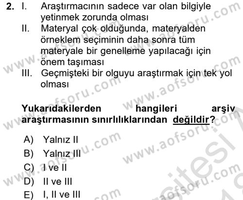 Sosyal Psikoloji 1 Dersi 2017 - 2018 Yılı (Vize) Ara Sınavı 2. Soru