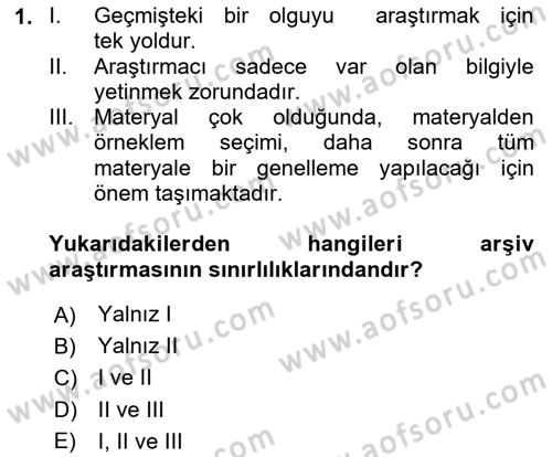 Sosyal Psikoloji 1 Dersi 2025 - 2026 Yılı (Vize) Ara Sınav Soruları 1. Soru