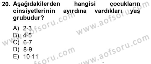 Sosyal Psikoloji 2 Dersi 2014 - 2015 Yılı Tek Ders Sınav Soruları 20. Soru