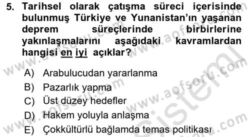 Sosyal Psikoloji 2 Dersi 2015 - 2016 Yılı (Final) Dönem Sonu Sınav Soruları 5. Soru