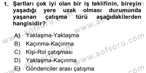 Sosyal Psikoloji 2 Dersi 2016 - 2017 Yılı (Final) Dönem Sonu Sınav Soruları 1. Soru