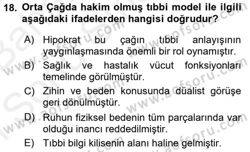 Sosyal Psikoloji 2 Dersi 2018 - 2019 Yılı (Final) Dönem Sonu Sınav Soruları 18. Soru