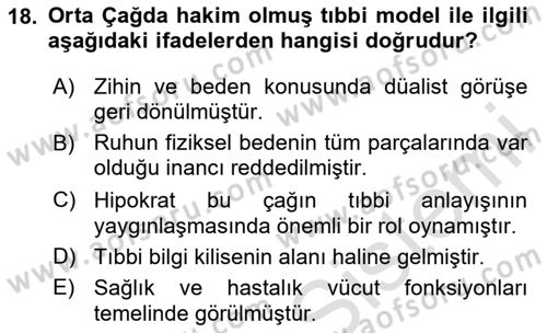Sosyal Psikoloji 2 Dersi 2023 - 2024 Yılı (Final) Dönem Sonu Sınav Soruları 18. Soru