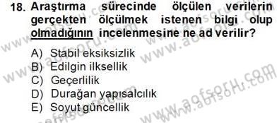 Pazarlama İlkeleri Dersi Ara Sınavı Deneme Sınav Soruları 18. Soru