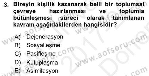Pazarlama İlkeleri Dersi 2017 - 2018 Yılı (Final) Dönem Sonu Sınav Soruları 3. Soru