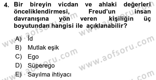 Pazarlama İlkeleri Dersi 2024 - 2025 Yılı (Final) Dönem Sonu Sınav Soruları 4. Soru