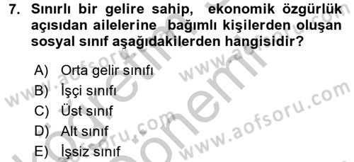 Sağlık Hizmetleri Pazarlaması Dersi 2016 - 2017 Yılı (Vize) Ara Sınav Soruları 7. Soru
